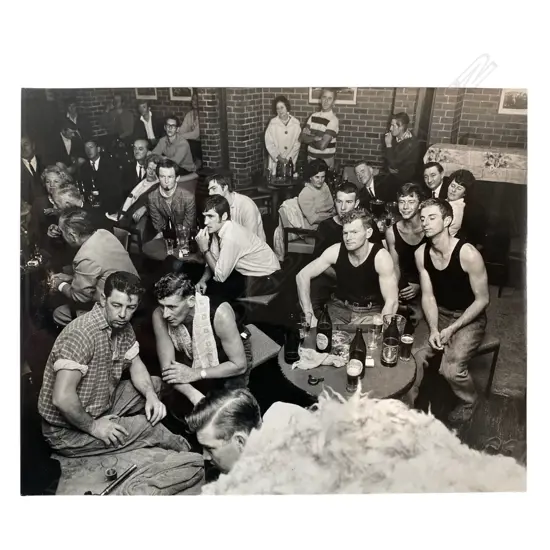 Gary Fearnley ‘Pub scene’, c.1970